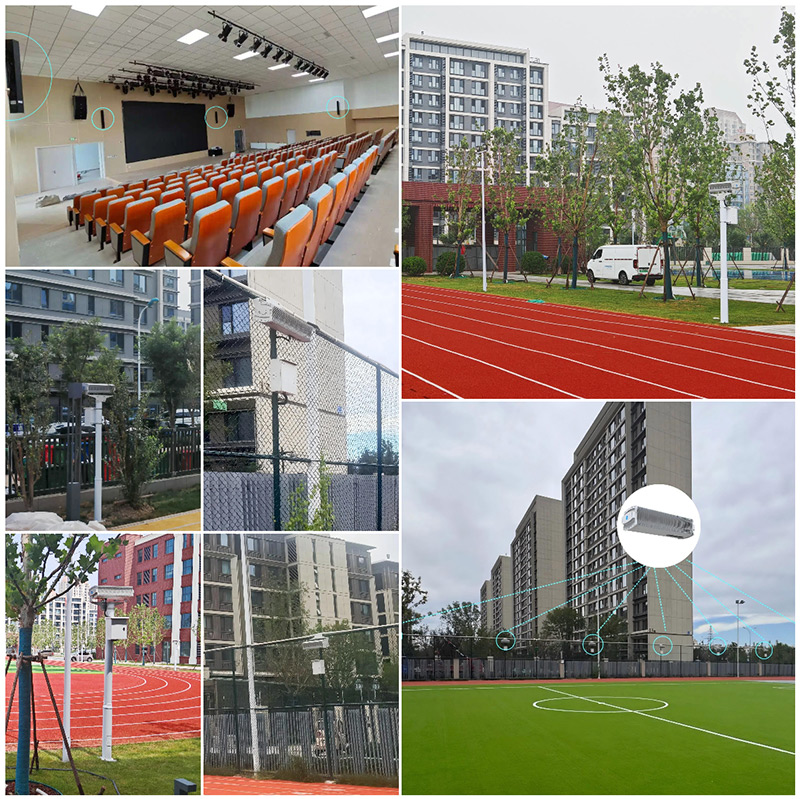 清聽聲學安靜操場系統、教室均衡聲場系統在天津三所新建校部署！